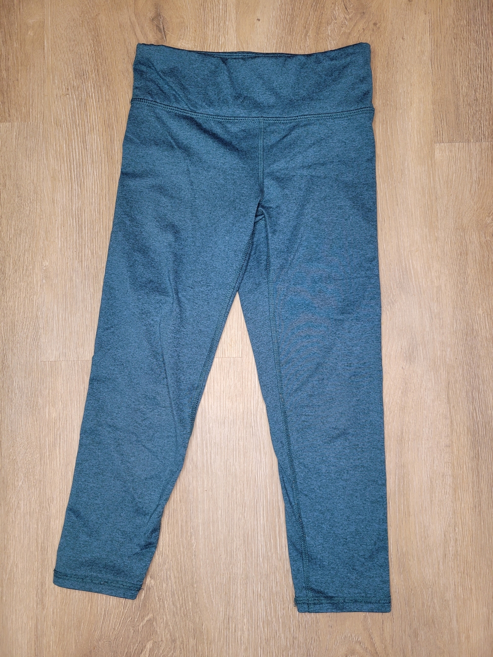 Old Navy Teal Heathered High-Waist Kids Leggings